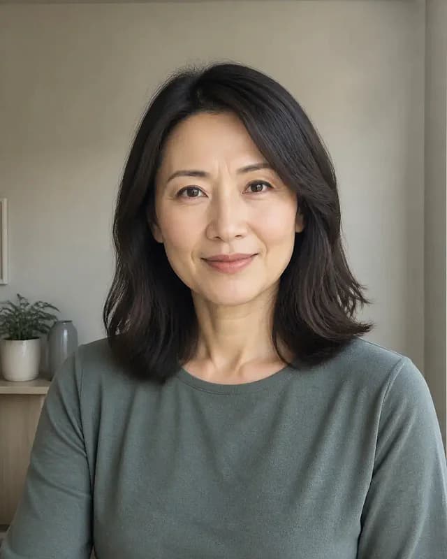 Original synthetic casual portrait before the actor headshot direction