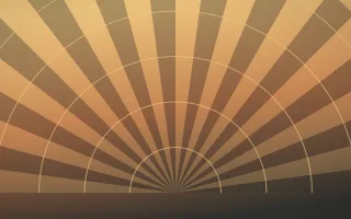 Autumn Glow Art Deco II — colourful orange, brown and grey Art Deco background, variation II