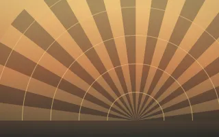 Autumn Glow Art Deco III — colourful orange, brown and grey Art Deco background, variation III