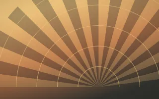Autumn Glow Art Deco IX — colourful orange, brown and grey Art Deco background, variation IX