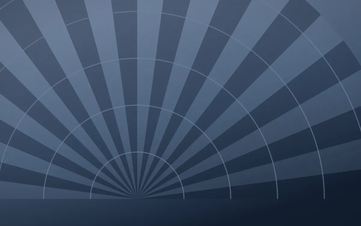 Blue Hour Art Deco — dark blue Art Deco background
