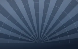 Blue Hour Art Deco II — dark blue Art Deco background, variation II