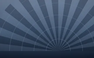Blue Hour Art Deco III — dark blue Art Deco background, variation III