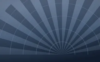 Blue Hour Art Deco VI — dark blue Art Deco background, variation VI