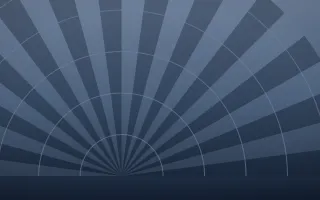 Blue Hour Art Deco VII — dark blue Art Deco background, variation VII