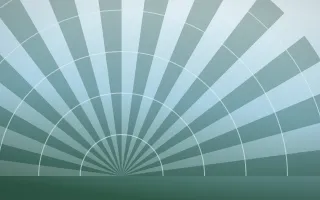 Clear Day Art Deco IV — light blue and green Art Deco background, variation IV