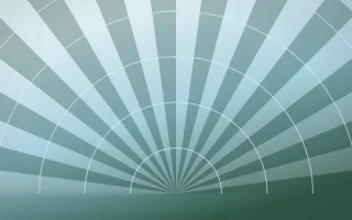 Clear Day Art Deco V — light blue and green Art Deco background, variation V
