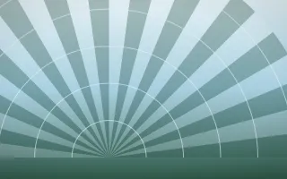 Clear Day Art Deco VII — light blue and green Art Deco background, variation VII