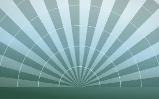 Clear Day Art Deco VIII — light blue and green Art Deco background, variation VIII