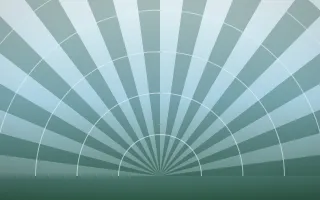 Clear Day Art Deco XI — light blue and green Art Deco background, variation XI