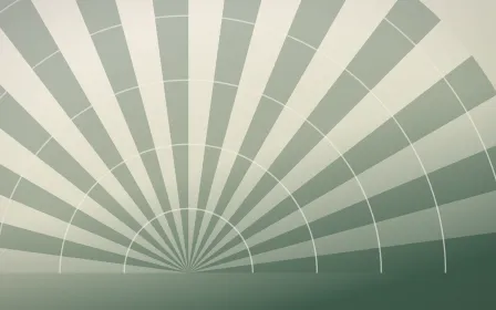 First Light Art Deco — light beige and green Art Deco background