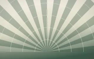 First Light Art Deco II — light beige and green Art Deco background, variation II