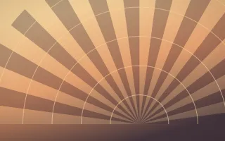 Golden Hour Art Deco IX — colourful orange and pink Art Deco background, variation IX