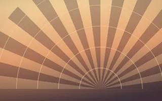 Golden Hour Art Deco VI — colourful orange and pink Art Deco background, variation VI
