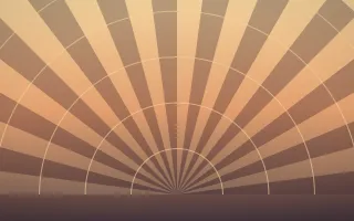 Golden Hour Art Deco XI — colourful orange and pink Art Deco background, variation XI