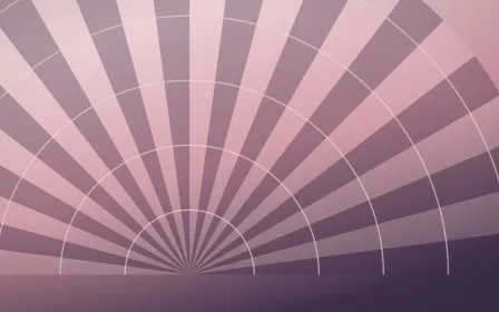 Rose Dusk Art Deco — colourful red, pink and purple Art Deco background