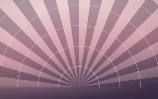 Rose Dusk Art Deco II — colourful red, pink and purple Art Deco background, variation II