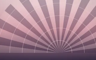 Rose Dusk Art Deco III — colourful red, pink and purple Art Deco background, variation III