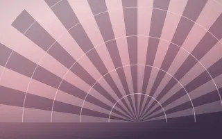 Rose Dusk Art Deco IX — colourful red, pink and purple Art Deco background, variation IX