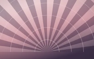 Rose Dusk Art Deco V — colourful red, pink and purple Art Deco background, variation V