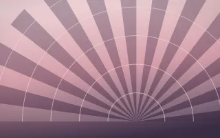 Rose Dusk Art Deco VI — colourful red, pink and purple Art Deco background, variation VI