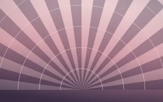 Rose Dusk Art Deco VIII — colourful red, pink and purple Art Deco background, variation VIII