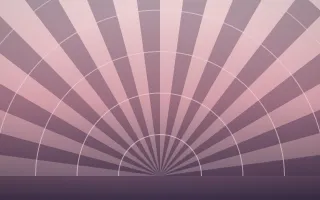 Rose Dusk Art Deco XI — colourful red, pink and purple Art Deco background, variation XI
