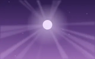 Meditation Violet II — dark purple aura background, variation II