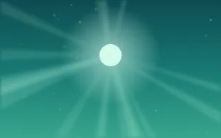Peacock Glow — dark teal and green aura background