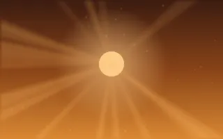 Temple Flame — dark brown and orange aura background