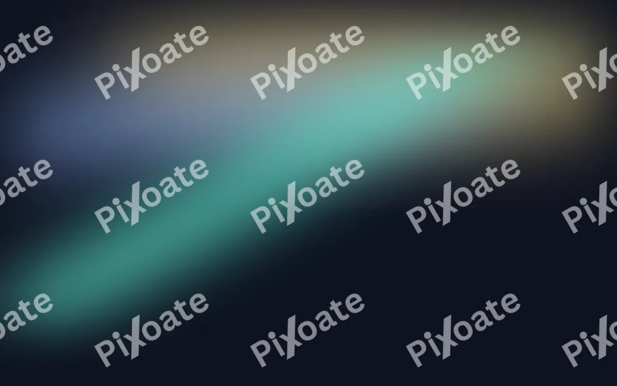Arctic Gold Lights — dark black, yellow and blue aurora background