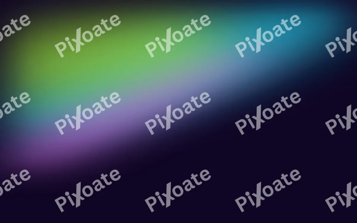 Neon Lights II — dark black, teal and purple aurora background