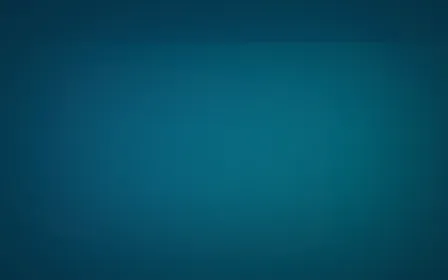 Ocean Lights II — dark blue and teal aurora background