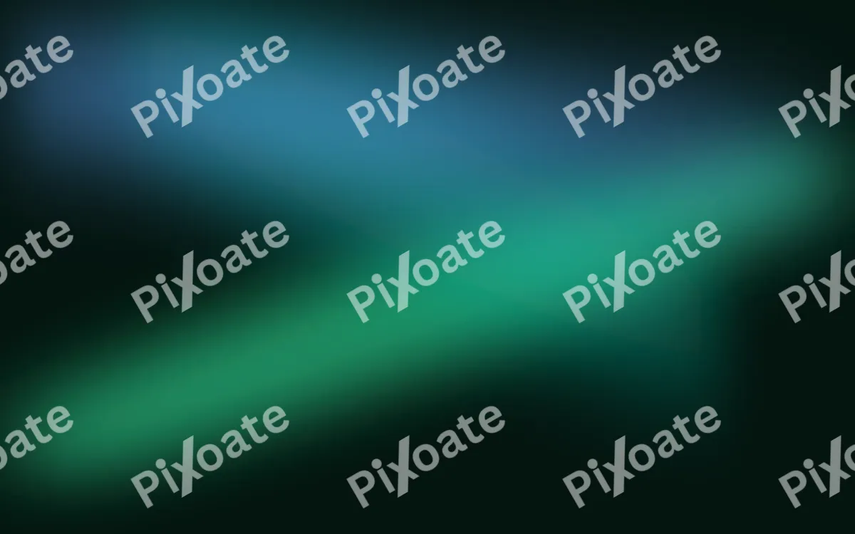 Polar Emerald Lights — dark black, green and teal aurora background