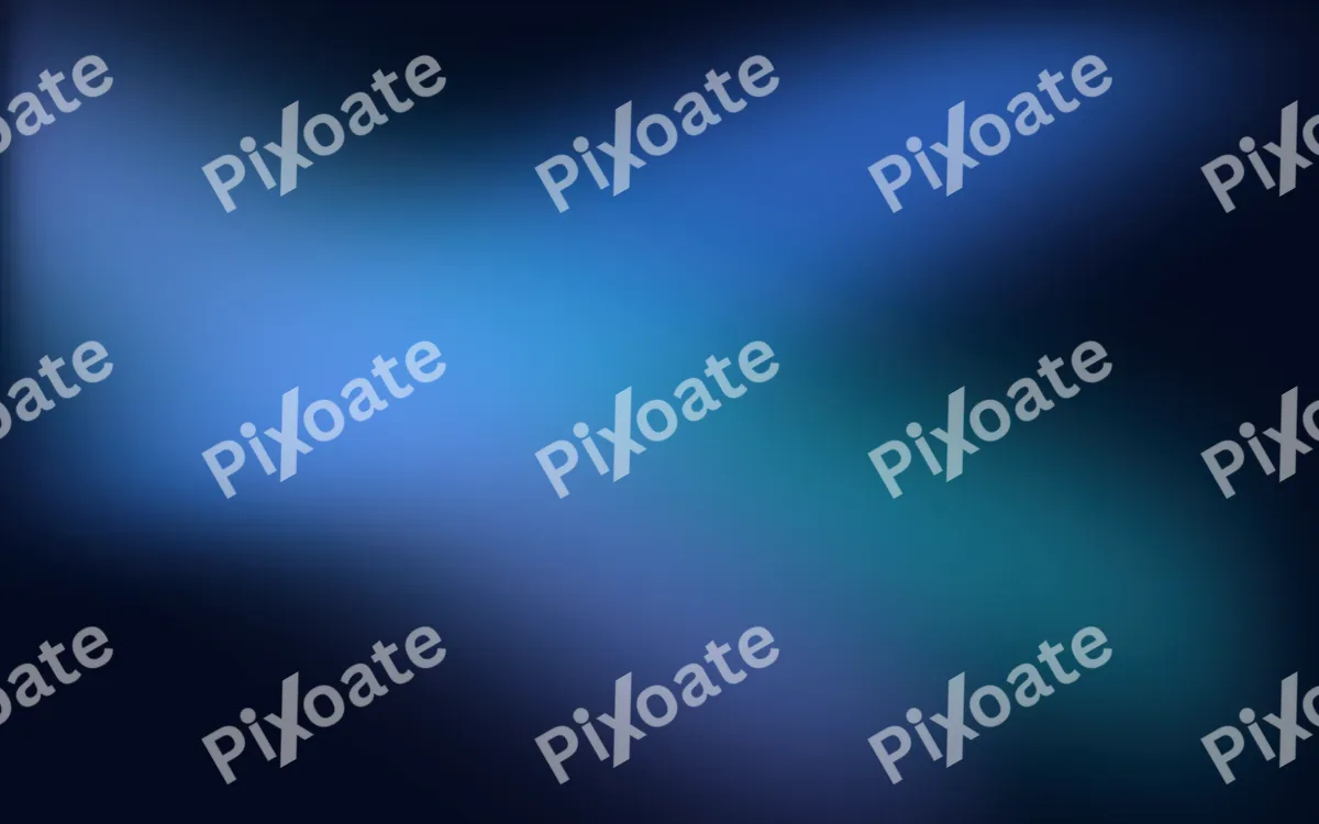Ultramarine Lights — dark black, blue and teal aurora background