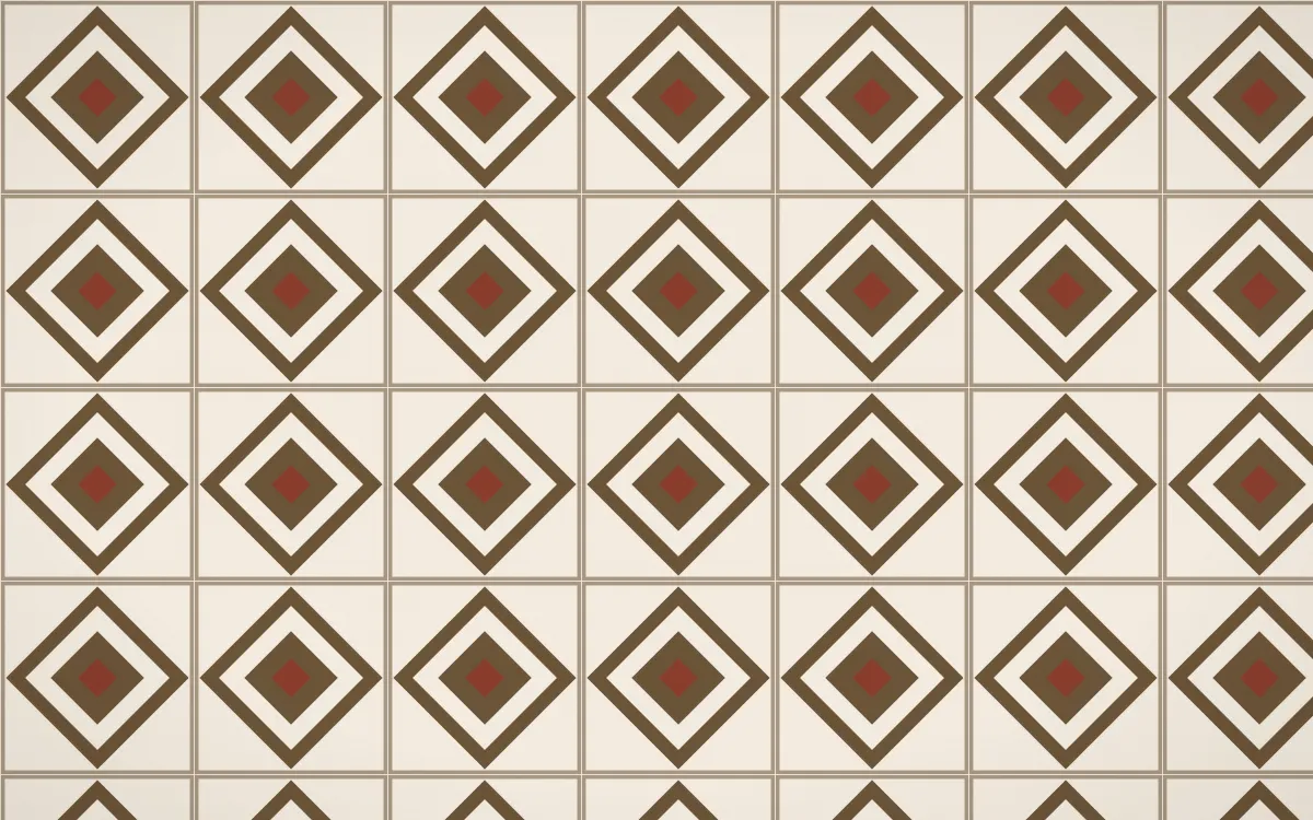 Desert Oud Diamond Tile — light brown and beige azulejo background