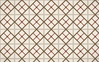 Desert Oud Lattice Tile — light brown and beige azulejo background