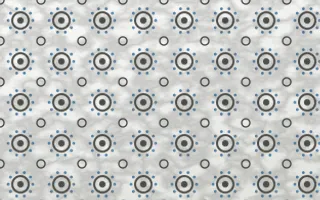 Alpine Chalk Batik Blooms — light grey, blue and white batik background