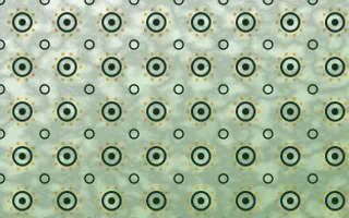 Amazônia Batik Blooms — light green, gold and white batik background