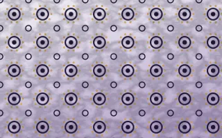 Arabian Night Batik Blooms — light purple, gold and white batik background