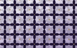 Arabian Night Batik Kawung — light purple, gold and white batik background