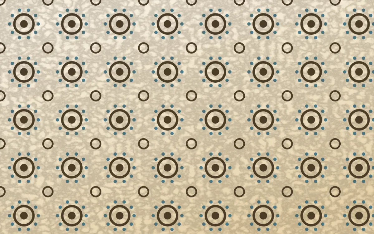 Atlas Sand Batik Blooms — light brown, blue and beige batik background