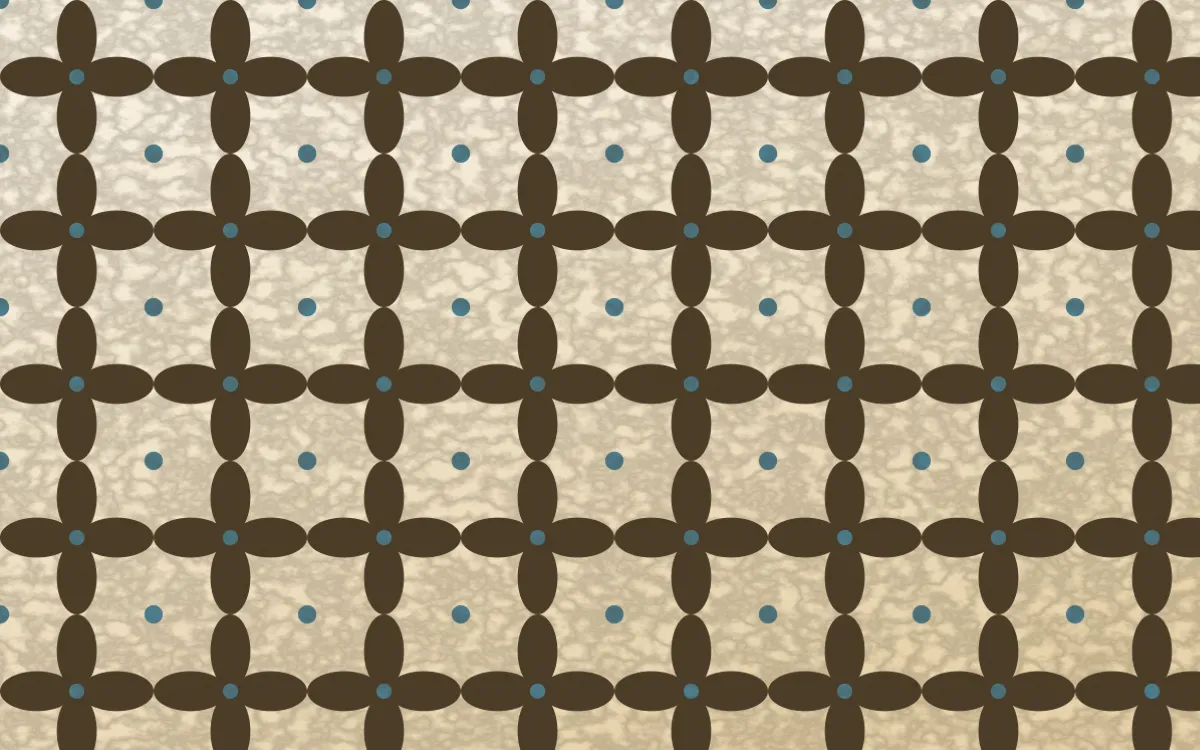 Atlas Sand Batik Kawung — light brown, blue and beige batik background