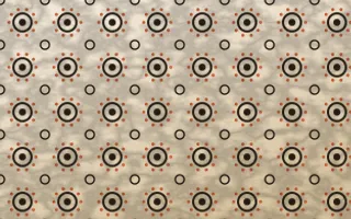 Bamako Earth Batik Blooms — light brown, orange and beige batik background