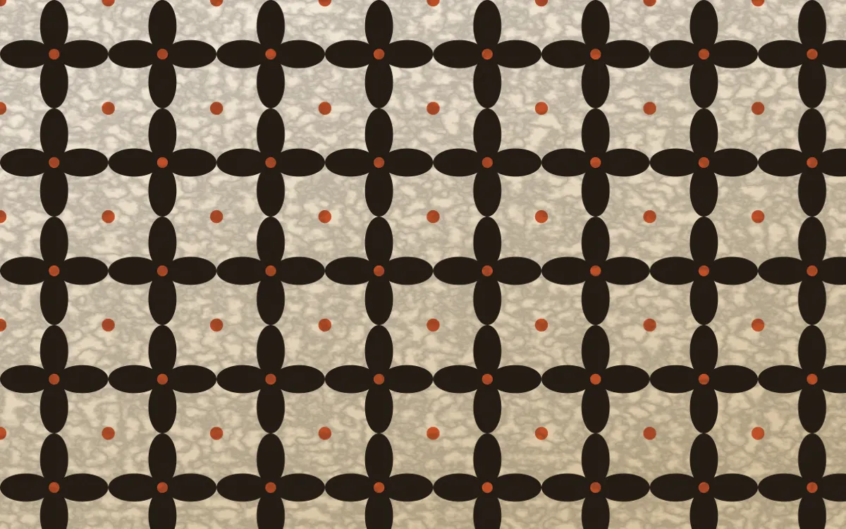 Bamako Earth Batik Kawung — light brown, orange and beige batik background