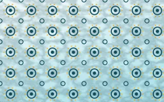 Bondi Surf Batik Blooms — light teal, gold and white batik background