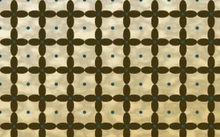 Cairo Gold Batik Kawung — colourful brown, blue and beige batik background