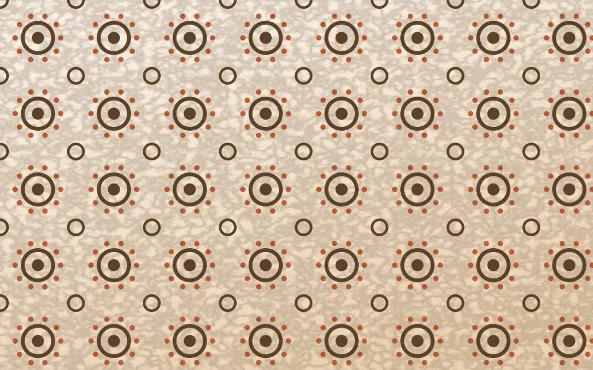 Cappadocia Batik Blooms — light brown, orange and beige batik background