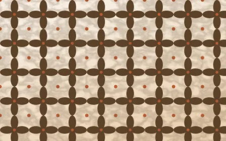 Cappadocia Batik Kawung — light brown, orange and beige batik background