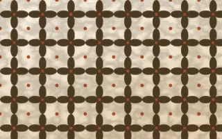 Chai Cream Batik Kawung — light brown, orange and beige batik background
